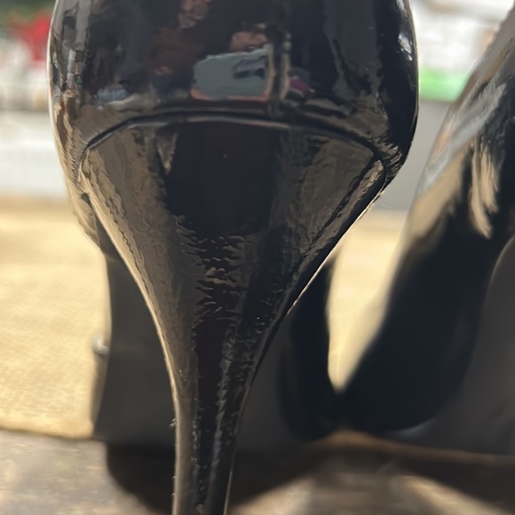 COLIN STUART d'Orsay Women Leather High Heel Pump Pointy Toe Shoe Sz 10 B - Picture 6 of 7